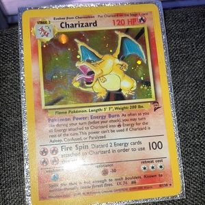 Pokemon card charizard